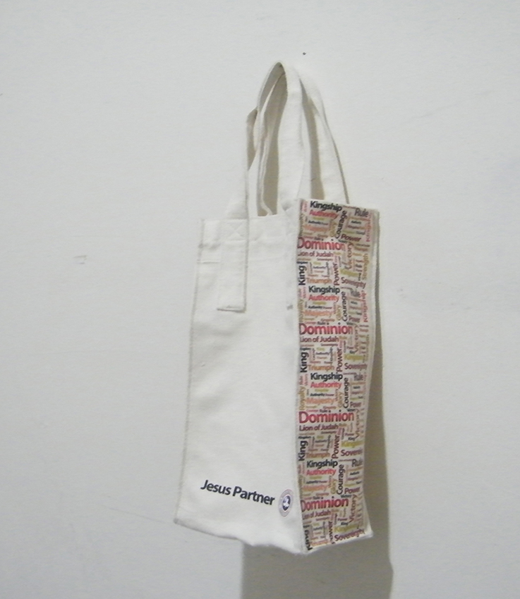 Jesus Parter 棉布袋加工、有底有側(cè)燙畫(huà)